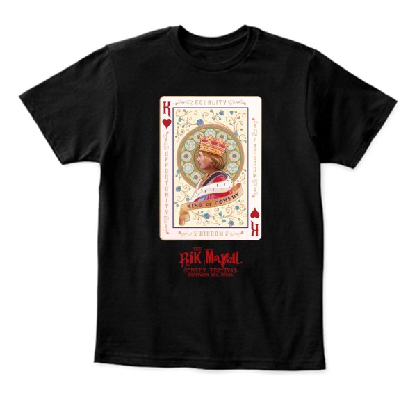 GD05B: King Of Comedy Red Logo Kids T-Shirt